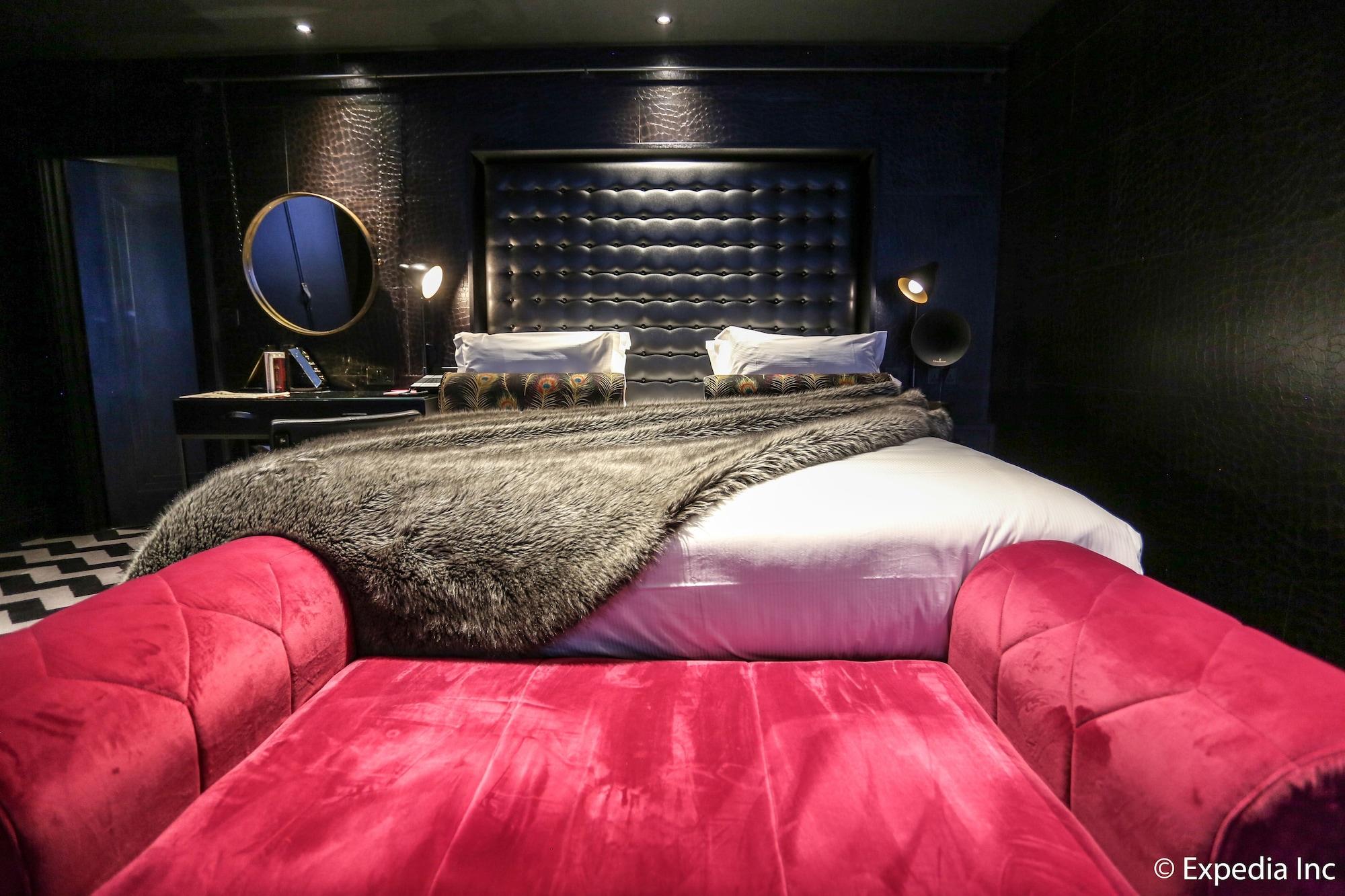 哥谭酒店 曼彻斯特 外观 照片 A bedroom at the hotel